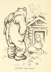 Godkveld, hilste bjørnen.